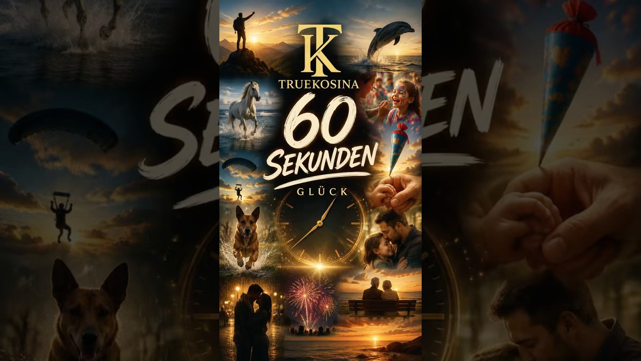 60 Sekunden Glück für jeden, der zuhört. ❤️ #TrueKosina #60SekundenGlück